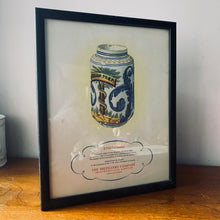 Load image into Gallery viewer, Set of four framed original 1950s pharmaceutical adverts