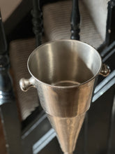 Load image into Gallery viewer, French Art Deco Silver Plated Champagne Bucket Stand c.1930