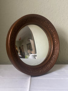 Mid 20th century convex wall mirror