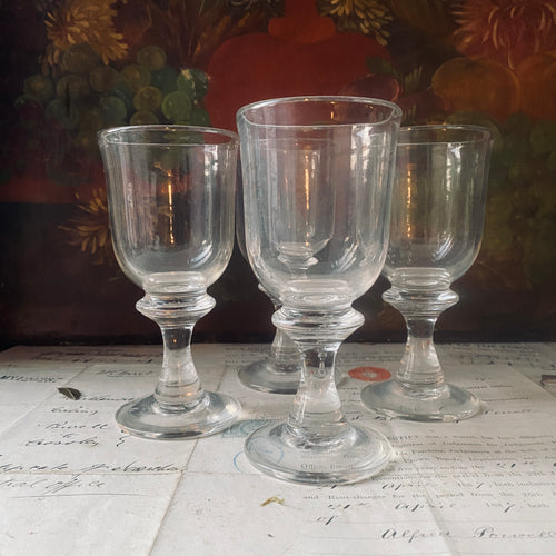 Set of 19th century rummers
